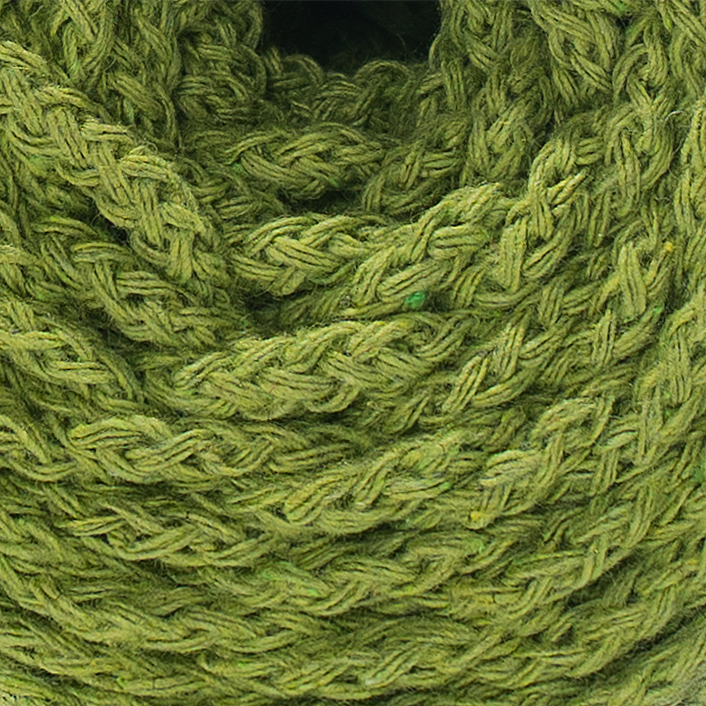Cotton Air Braided Cord Apple Green Color