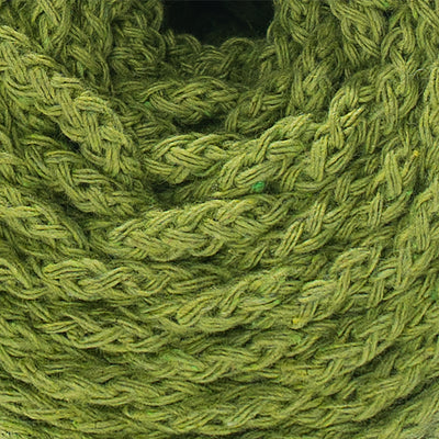 Cotton Air Braided Cord Apple Green Color