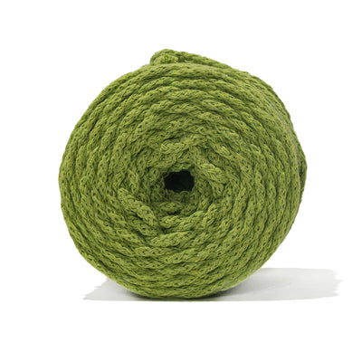 Cotton Air Braided Cord Apple Green Color