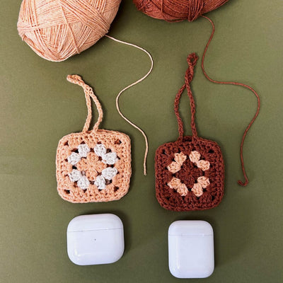 Crochet AirPods Case DIY Kit by Ganxxet x Mad4Macrame