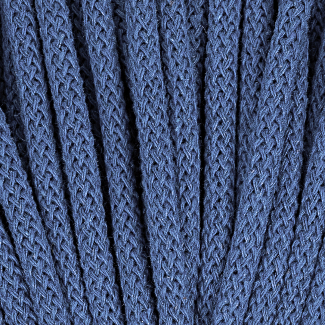 5mm Braided Cord – Denim Color