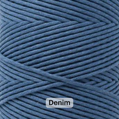 SOFT COTTON CORD ZERO WASTE 4 MM - 1 SINGLE STRAND - SAMPLES