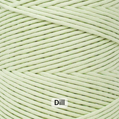 SOFT COTTON CORD ZERO WASTE 4 MM - 1 SINGLE STRAND - SAMPLES