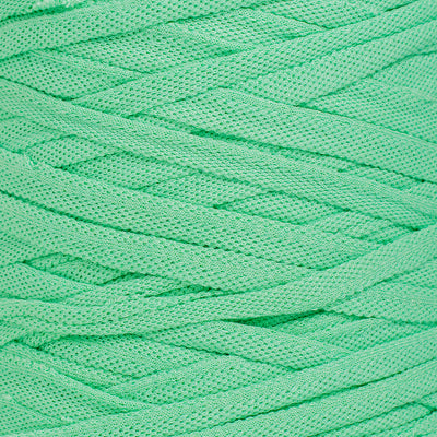Recycled T-Shirt Fabric Yarn - Emerald Color