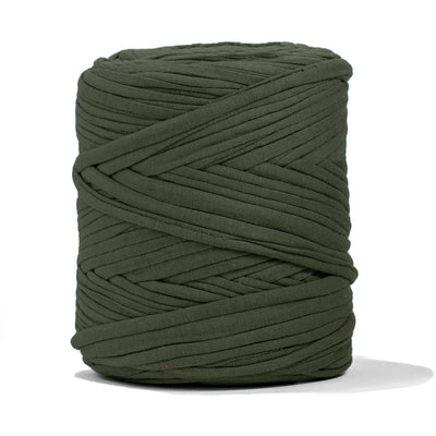 Recycled T-Shirt Fabric Yarn - Eucalyptus Color