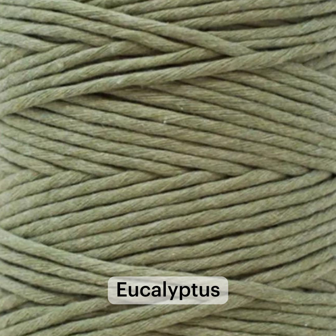 SOFT COTTON CORD ZERO WASTE 4 MM - 1 SINGLE STRAND - SAMPLES