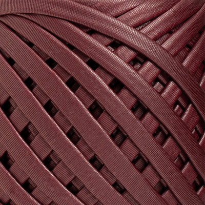Fabric Yarn Leather T-Shirt Yarn Burgundy Color