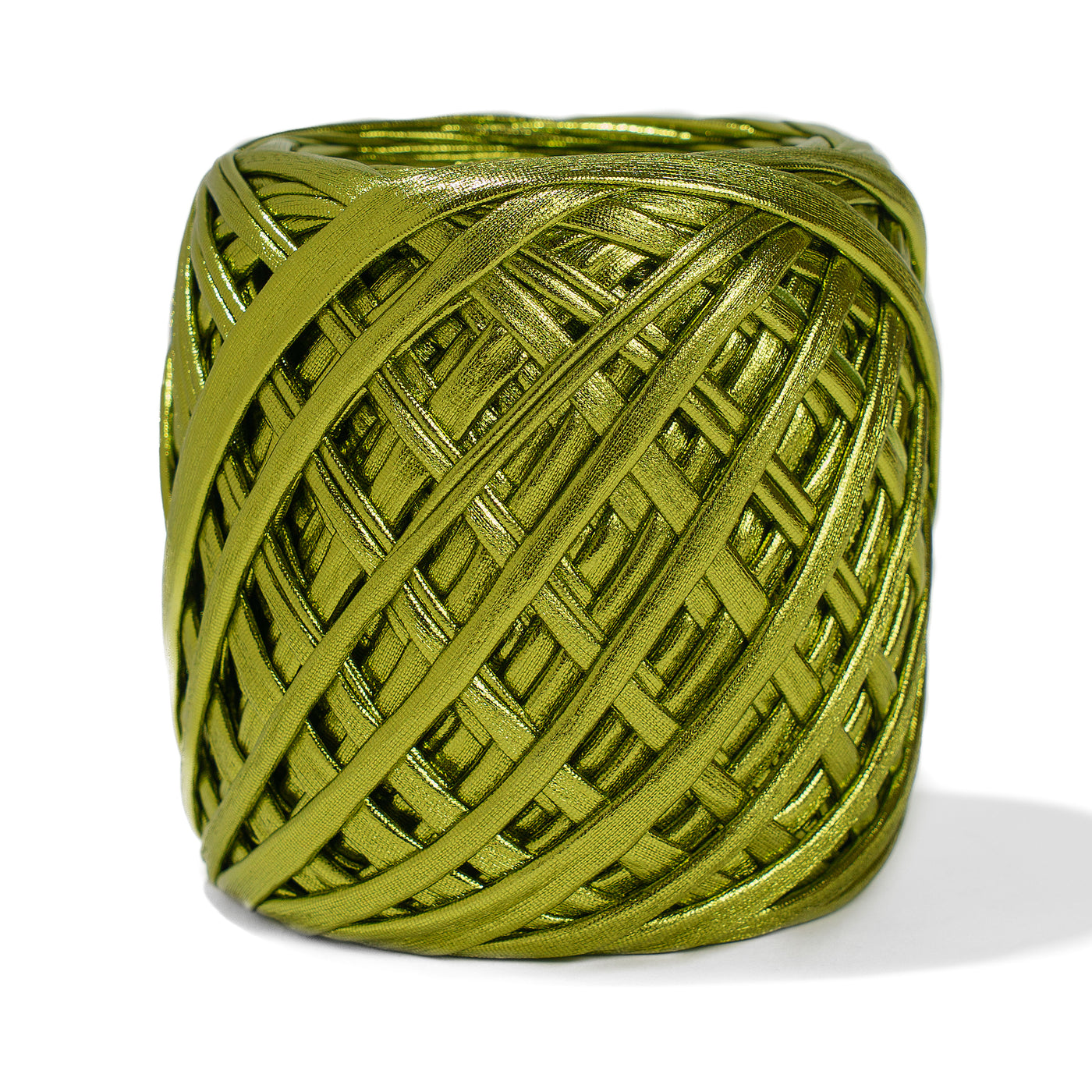 Fabric Yarn Metallic T-Shirt Yarn Galaxy Lime Color