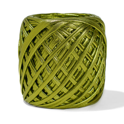 Fabric Yarn Metallic T-Shirt Yarn Galaxy Lime Color