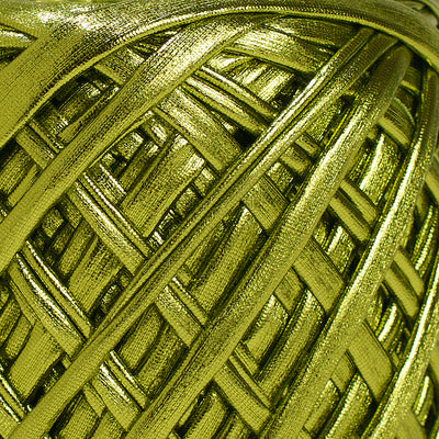 Fabric Yarn Metallic T-Shirt Yarn Galaxy Lime Color