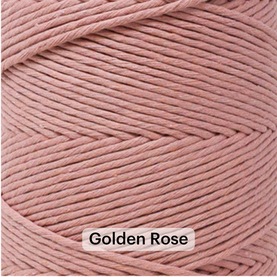 SOFT COTTON CORD ZERO WASTE 4 MM - 1 SINGLE STRAND - SAMPLES