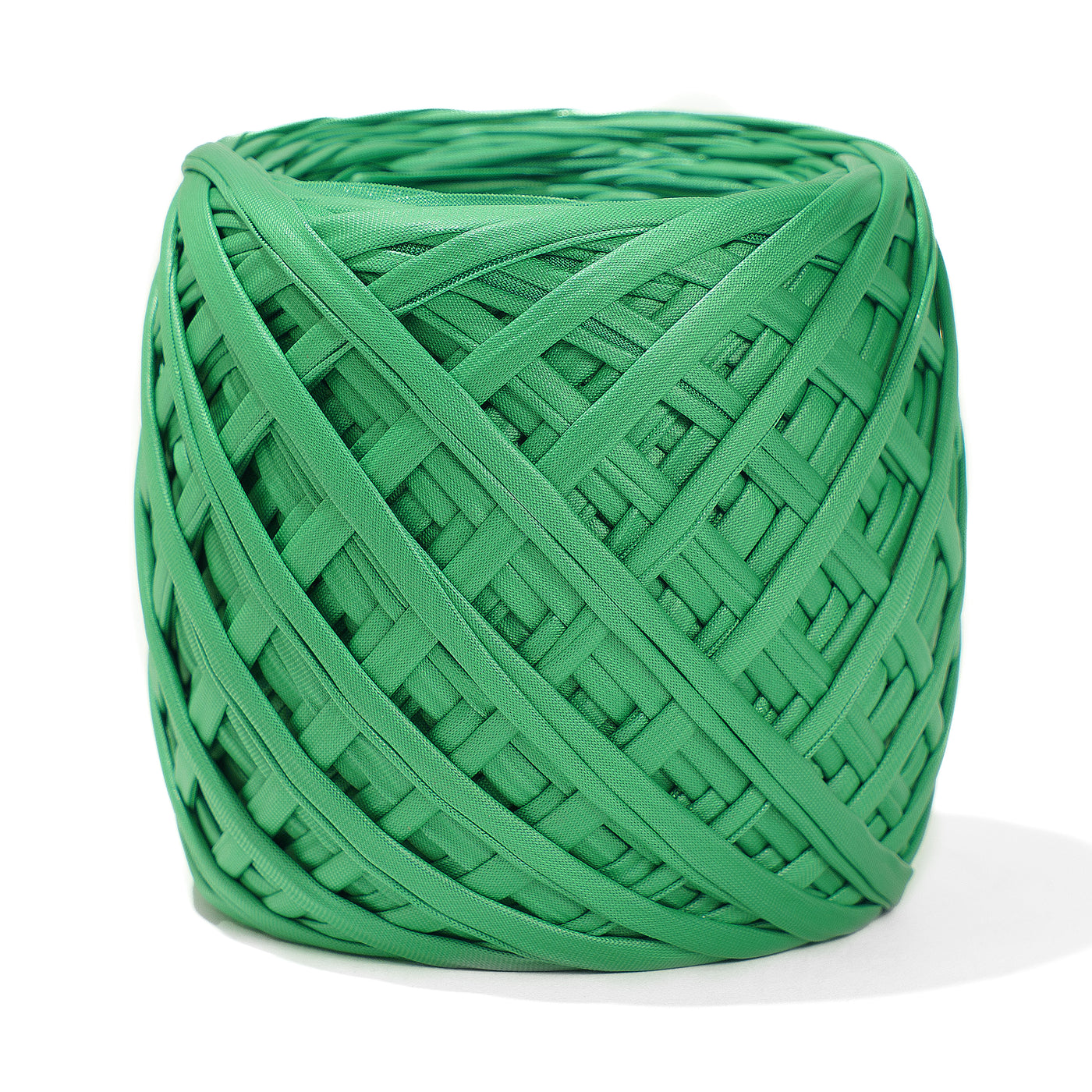 Fabric Yarn Leather T-Shirt Yarn Green Color