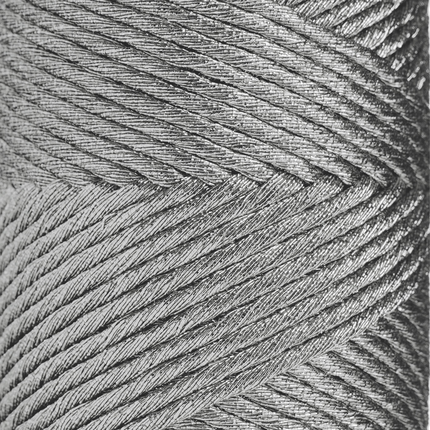 Holly Jolly Cord 3mm Single Strand - Silver
