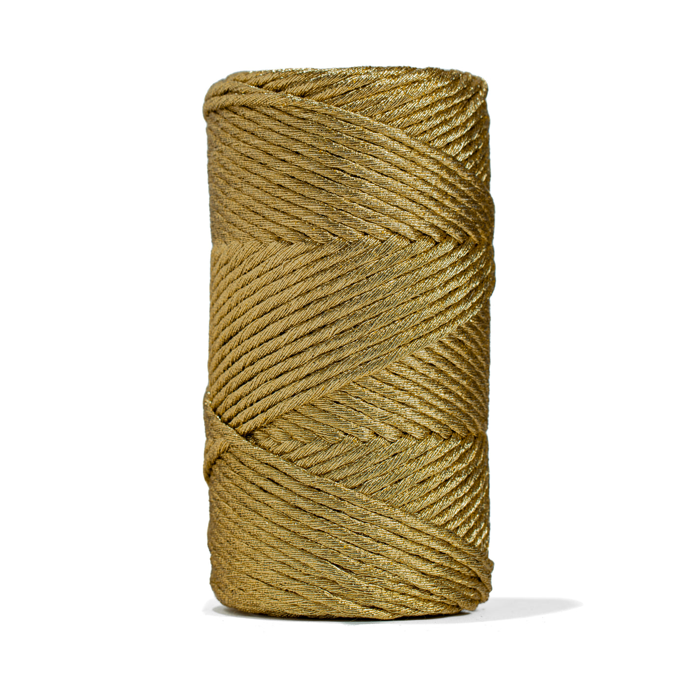 Holly Jolly Cord 3mm Single Strand - Gold