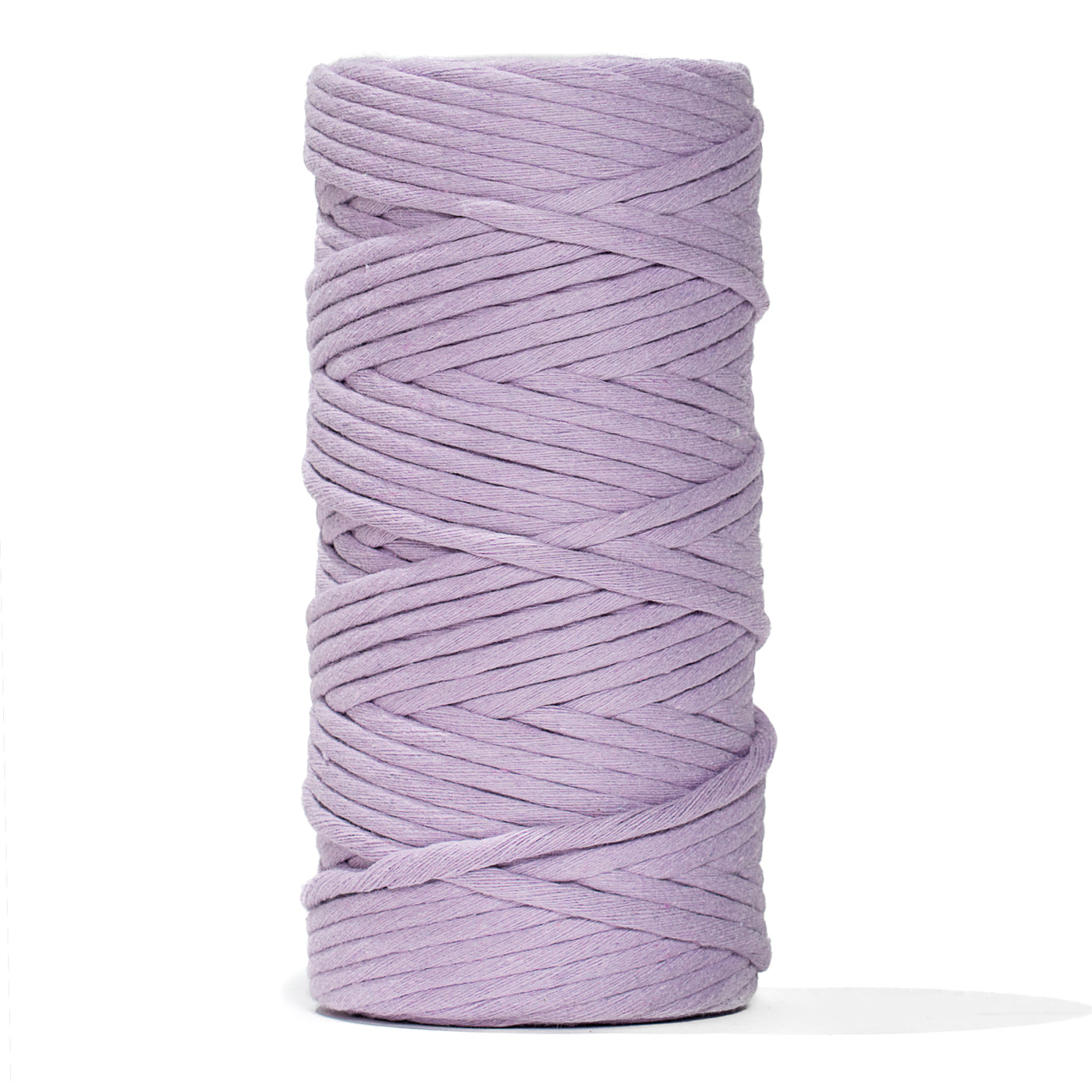 SOFT COTTON CORD ZERO WASTE 4 MM - 1 SINGLE STRAND - LILAC COLOR