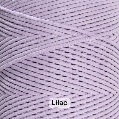 SOFT COTTON CORD ZERO WASTE 4 MM - 1 SINGLE STRAND - SAMPLES