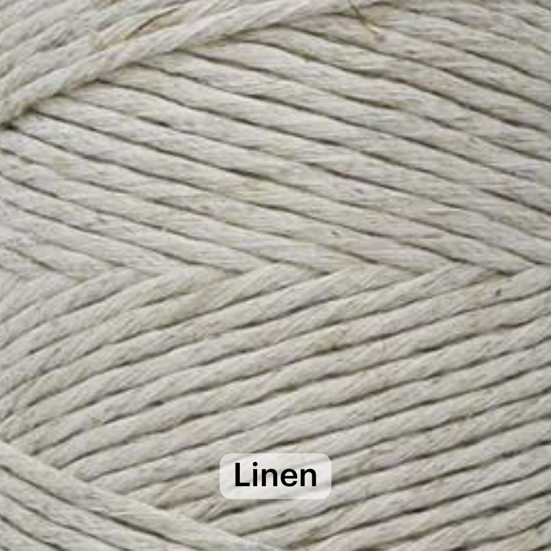 SOFT COTTON CORD ZERO WASTE 4 MM - 1 SINGLE STRAND - SAMPLES