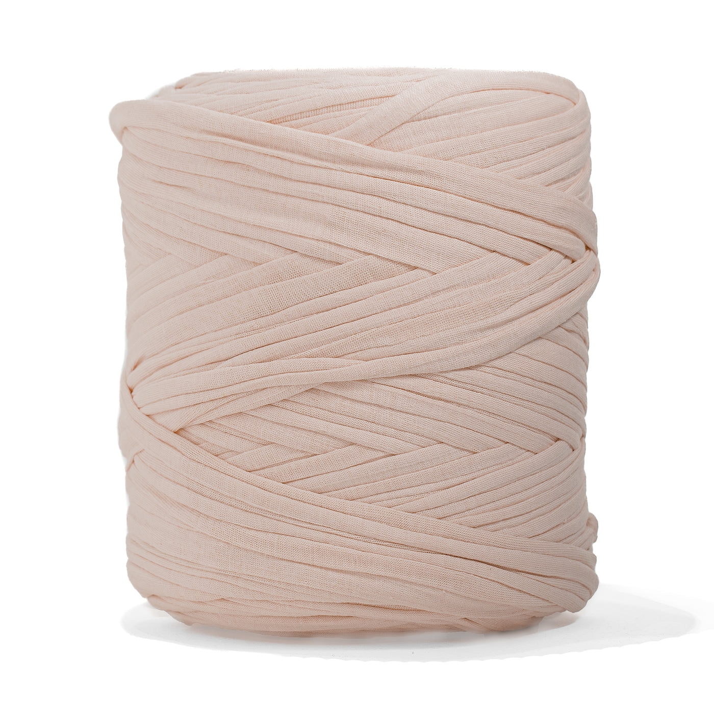 Recycled T-Shirt Fabric Yarn - Marshmallow Color