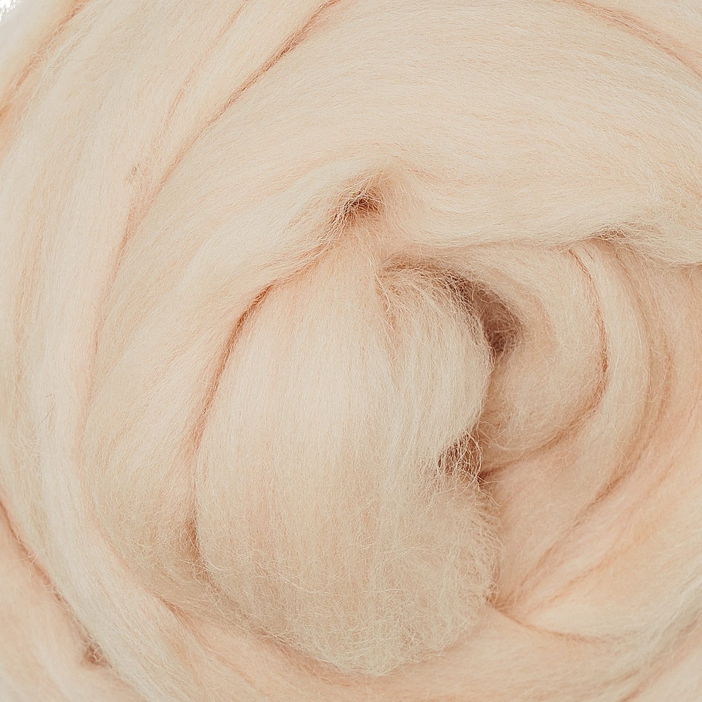 MERINO WOOL ROVING - BALLET PINK