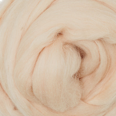 MERINO WOOL ROVING - BALLET PINK