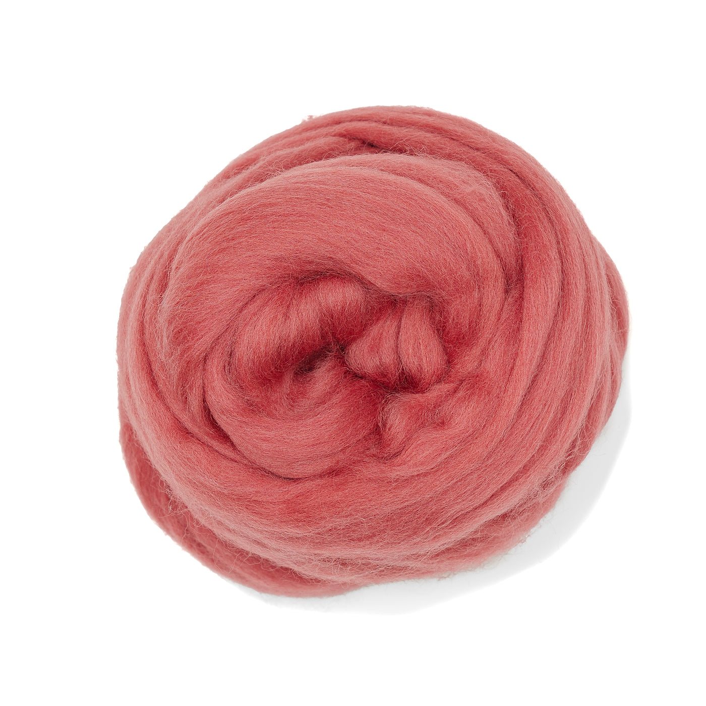 MERINO WOOL ROVING - BLUSH