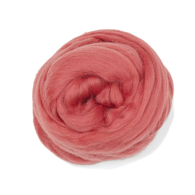 MERINO WOOL ROVING - BLUSH