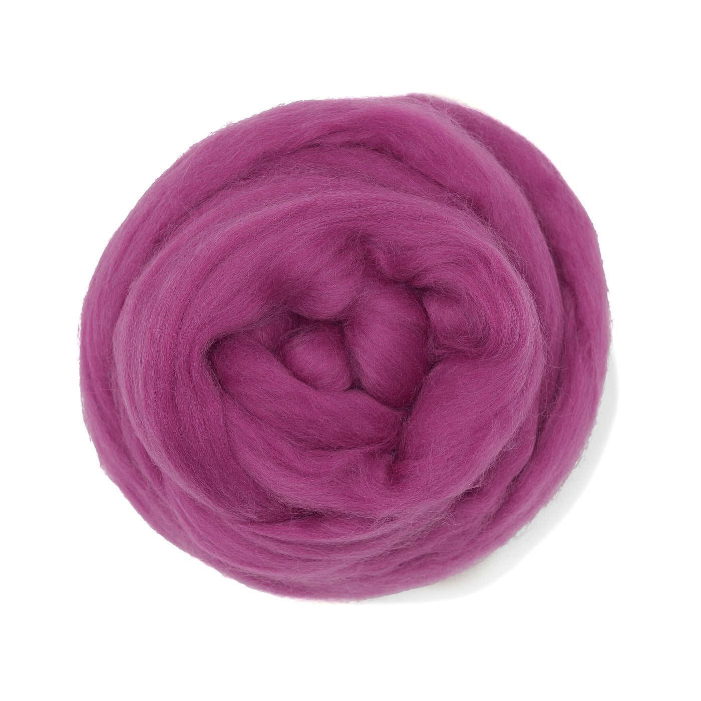 MERINO WOOL ROVING - BOUGAINVILLEA
