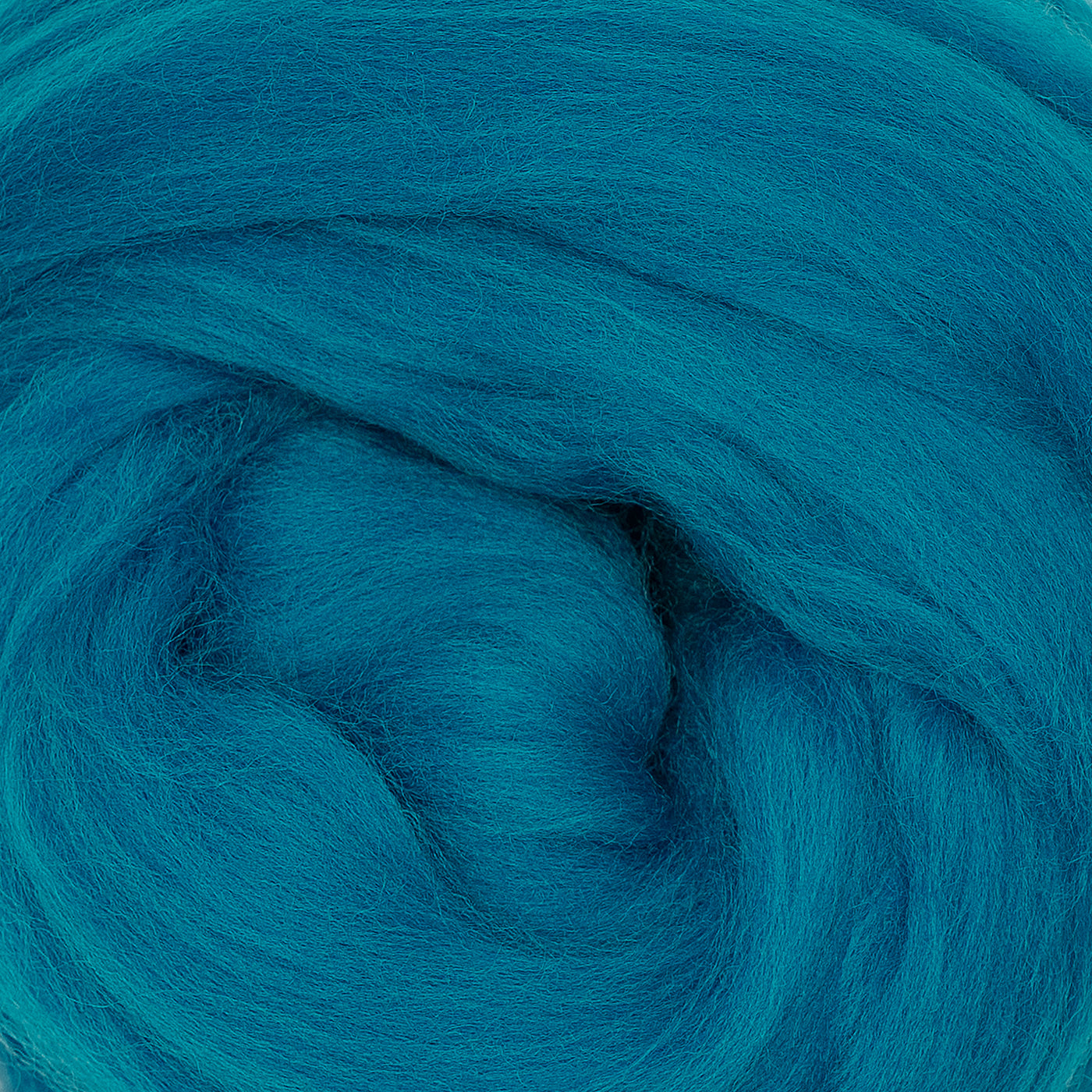 MERINO WOOL ROVING - AQUAMARINE