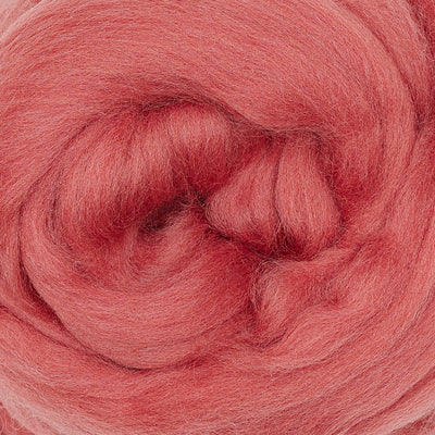 MERINO WOOL ROVING - BLUSH