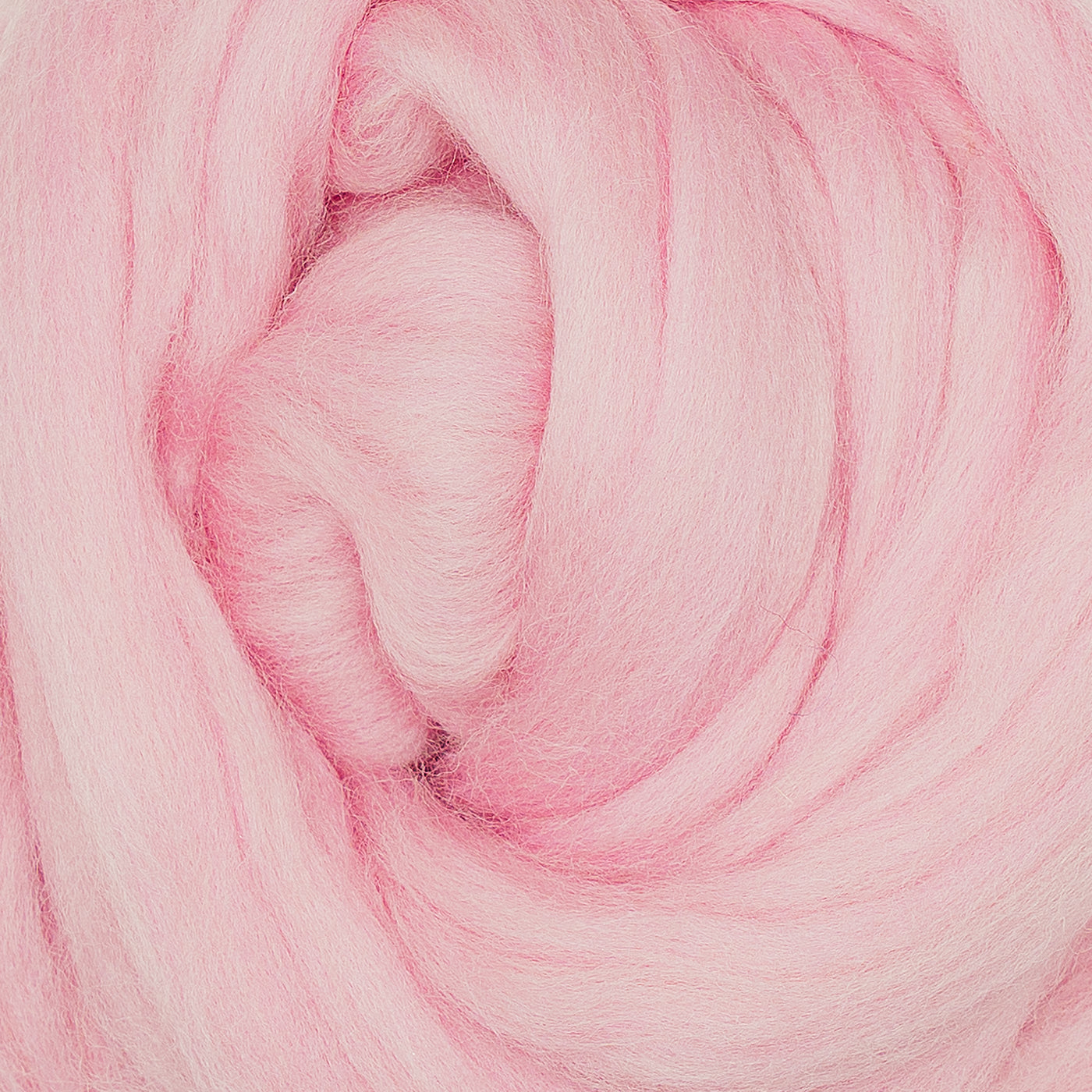 MERINO WOOL ROVING - CANDY PINK
