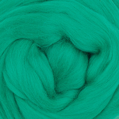 MERINO WOOL ROVING - CARIBBEAN SEA