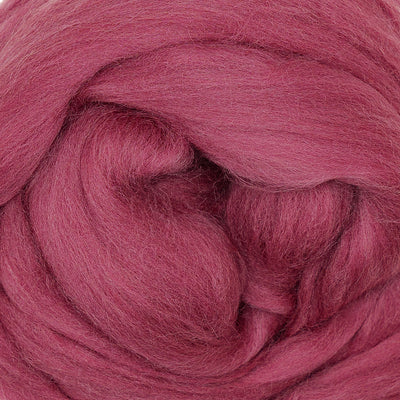 MERINO WOOL ROVING - DESERT ROSE