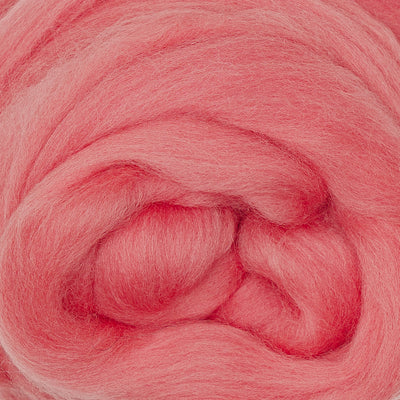 MERINO WOOL ROVING - DUSTY PINK