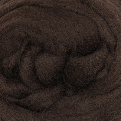 MERINO WOOL ROVING - ESPRESSO