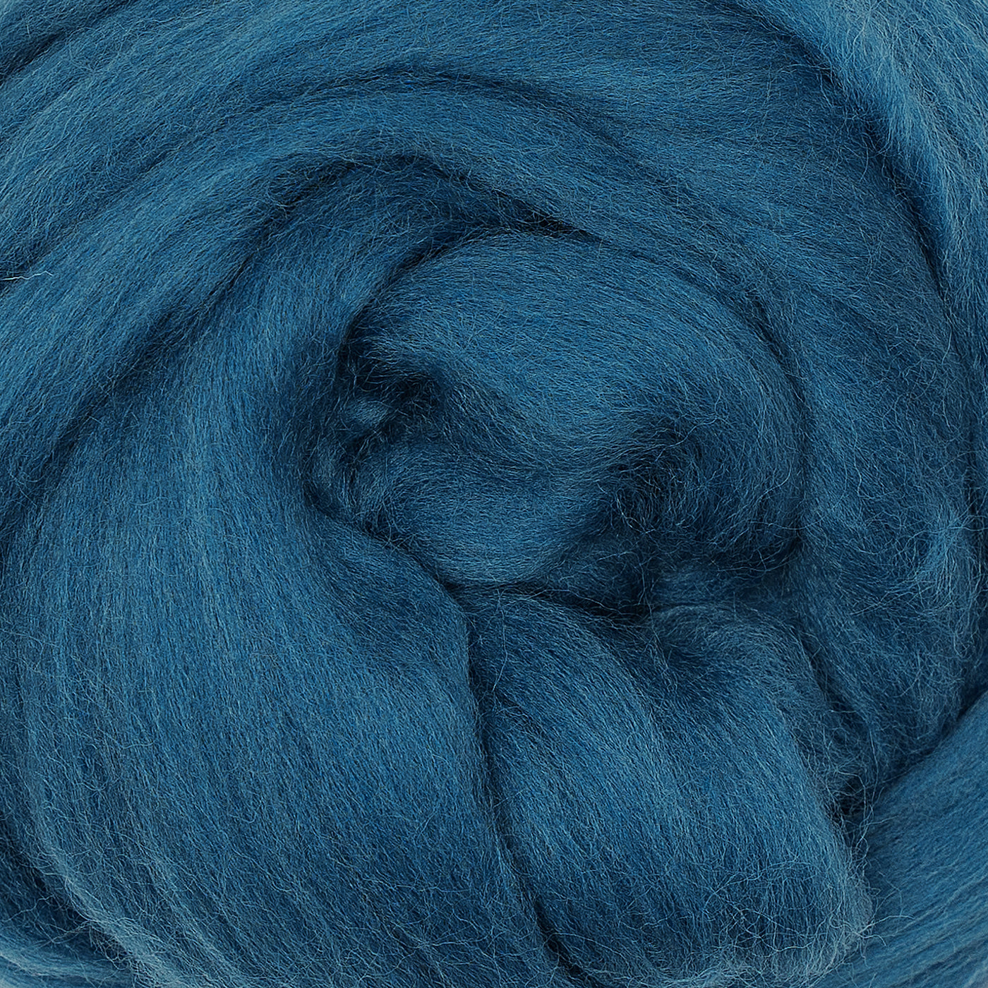 MERINO WOOL ROVING - INDIGO BLUE