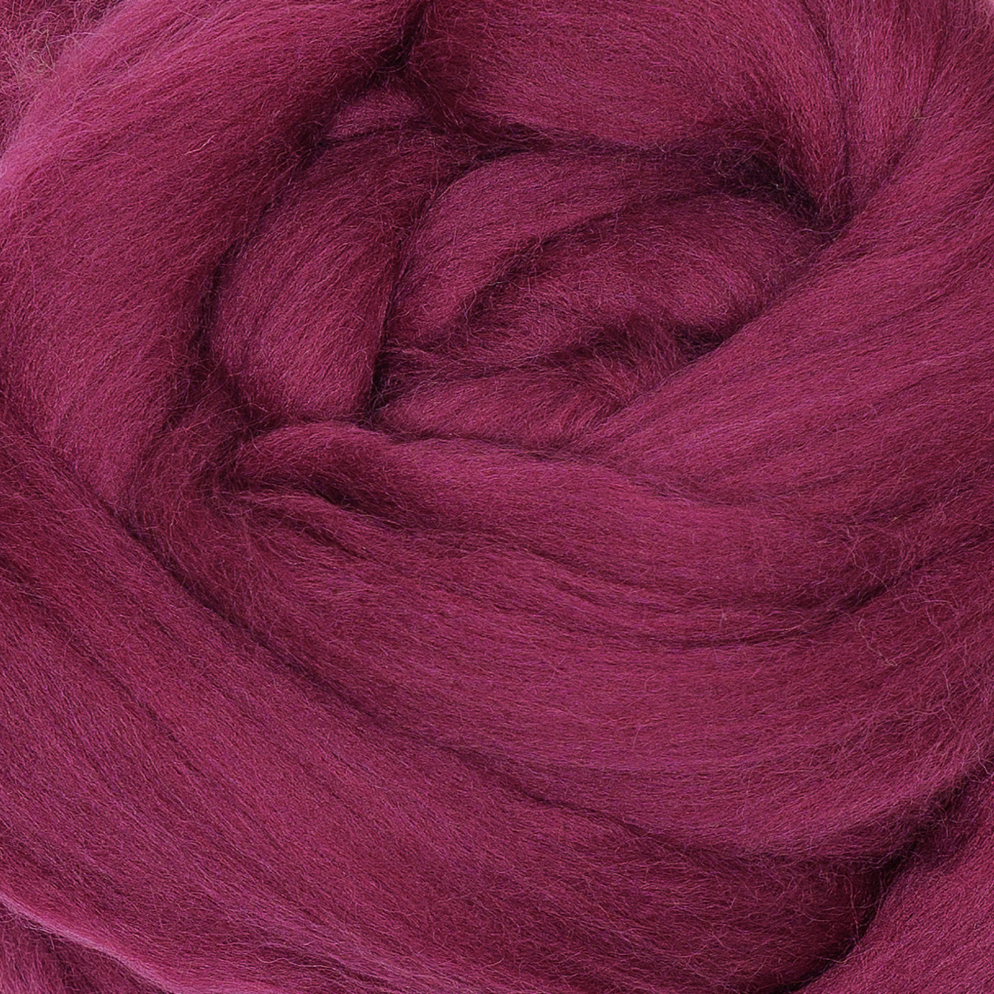 MERINO WOOL ROVING - MERLOT