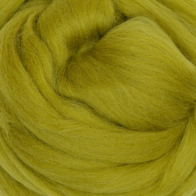 MERINO WOOL ROVING - PISTACHIO