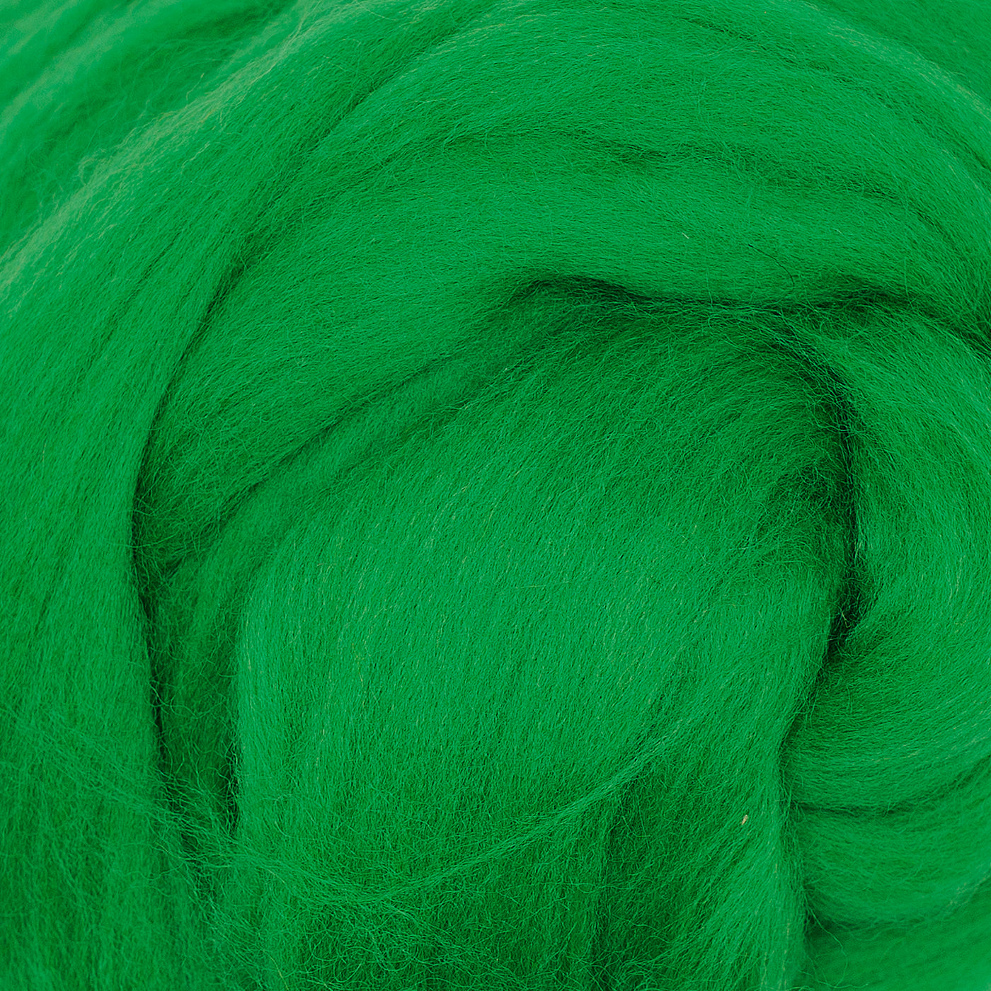 MERINO WOOL ROVING - SHAMROCK