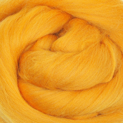 MERINO WOOL ROVING - SUNSHINE