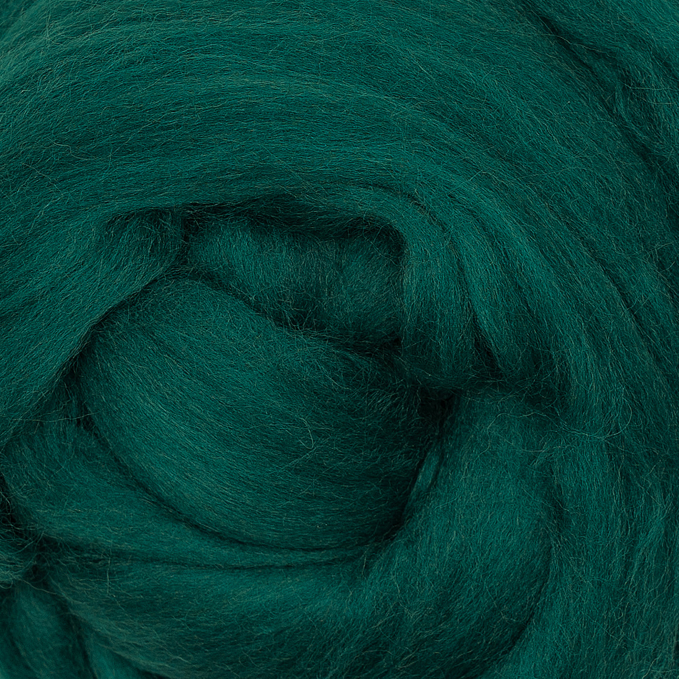 MERINO WOOL ROVING - TEAL