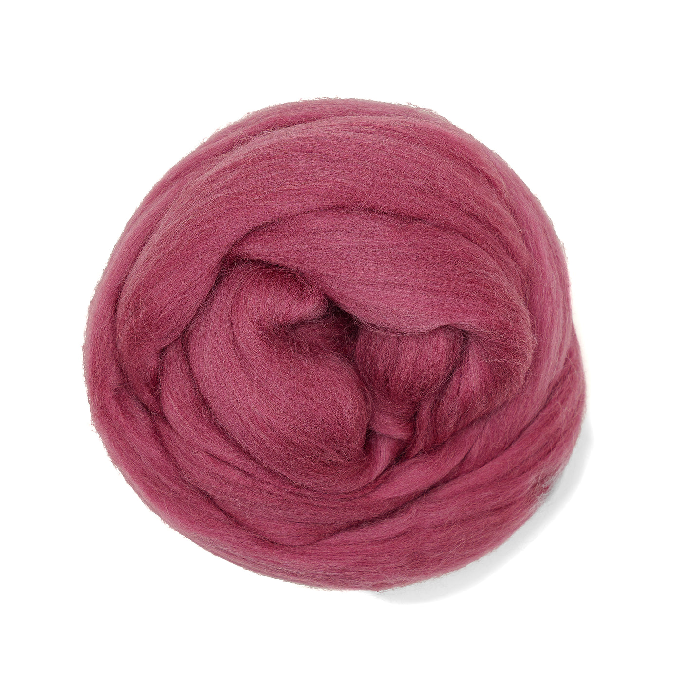 MERINO WOOL ROVING - DESERT ROSE