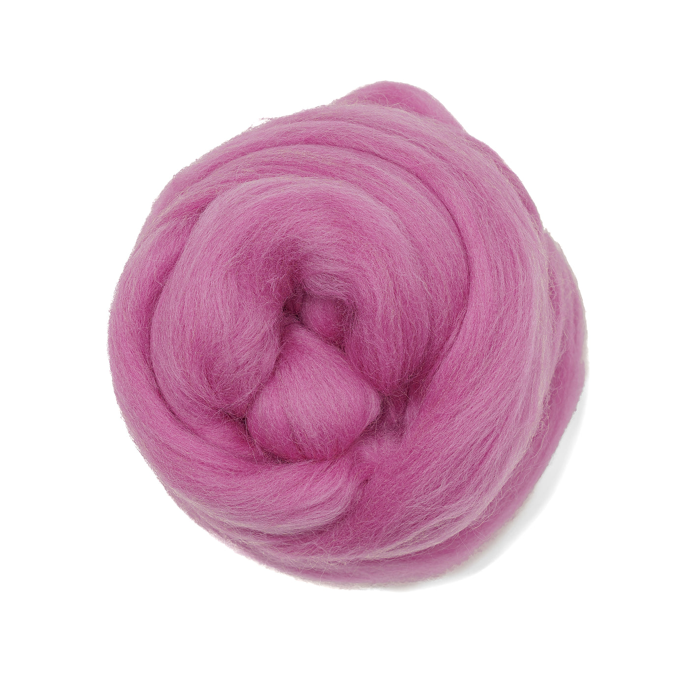 MERINO WOOL ROVING - ORCHID