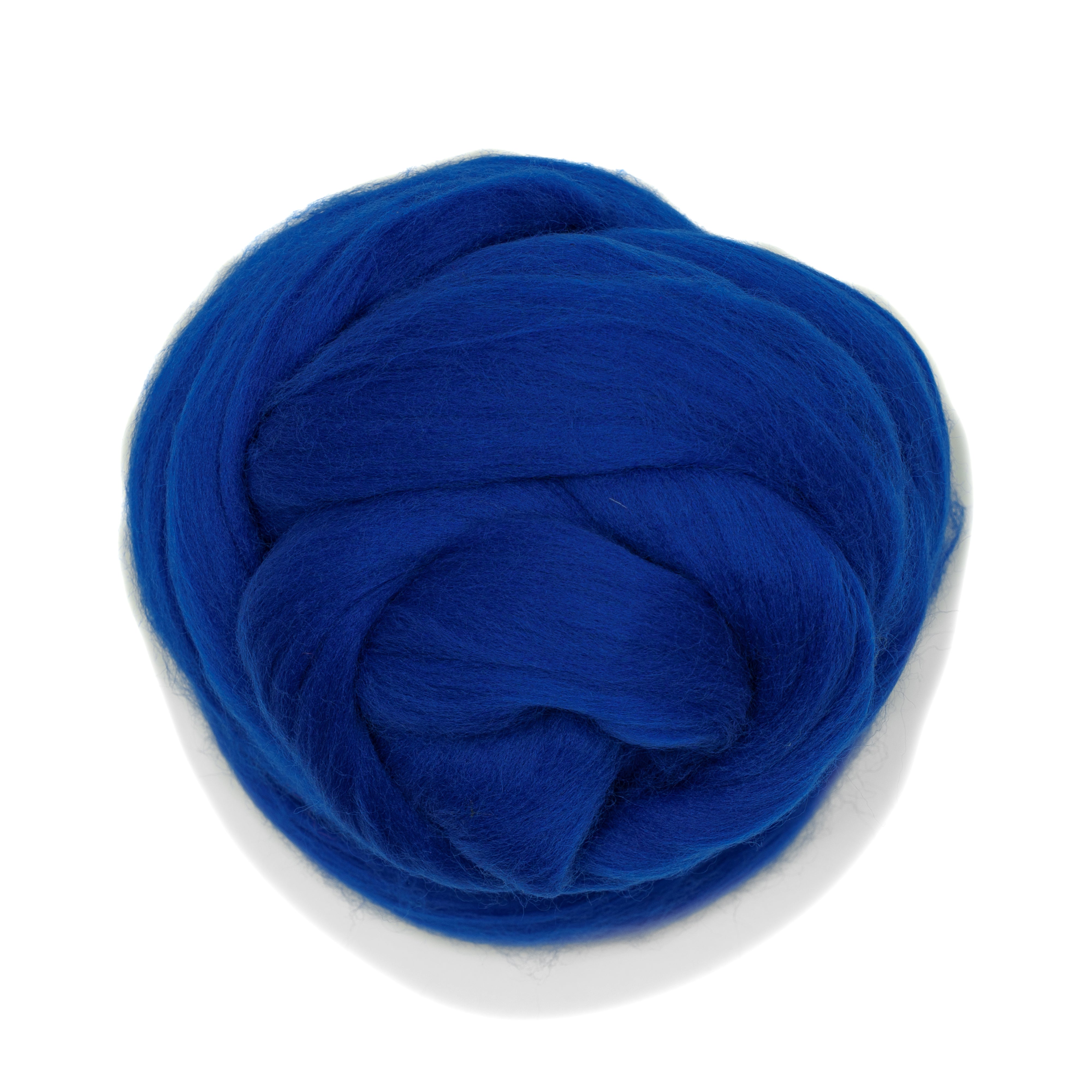 MERINO WOOL ROVING - ROYAL BLUE – Ganxxet