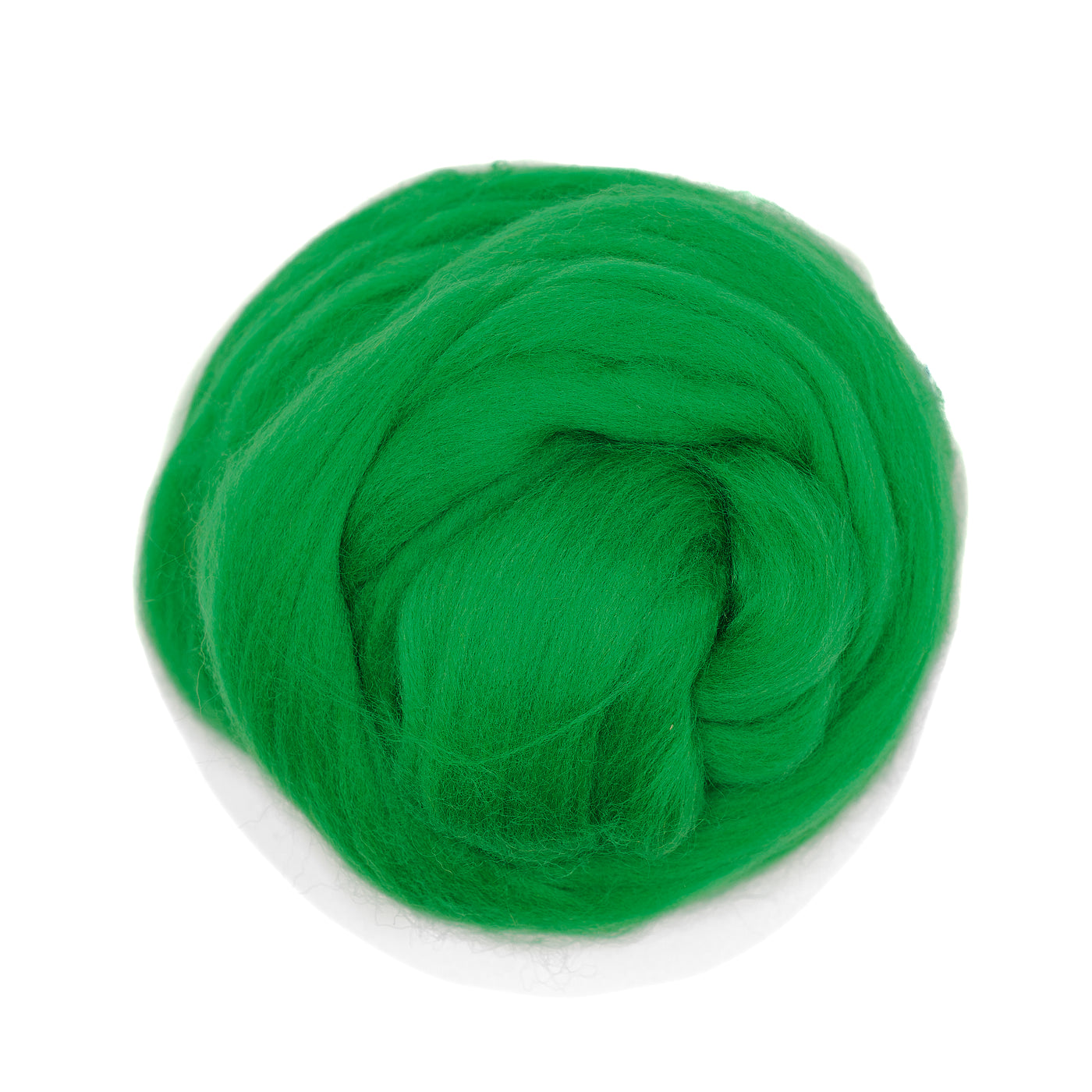 MERINO WOOL ROVING - SHAMROCK