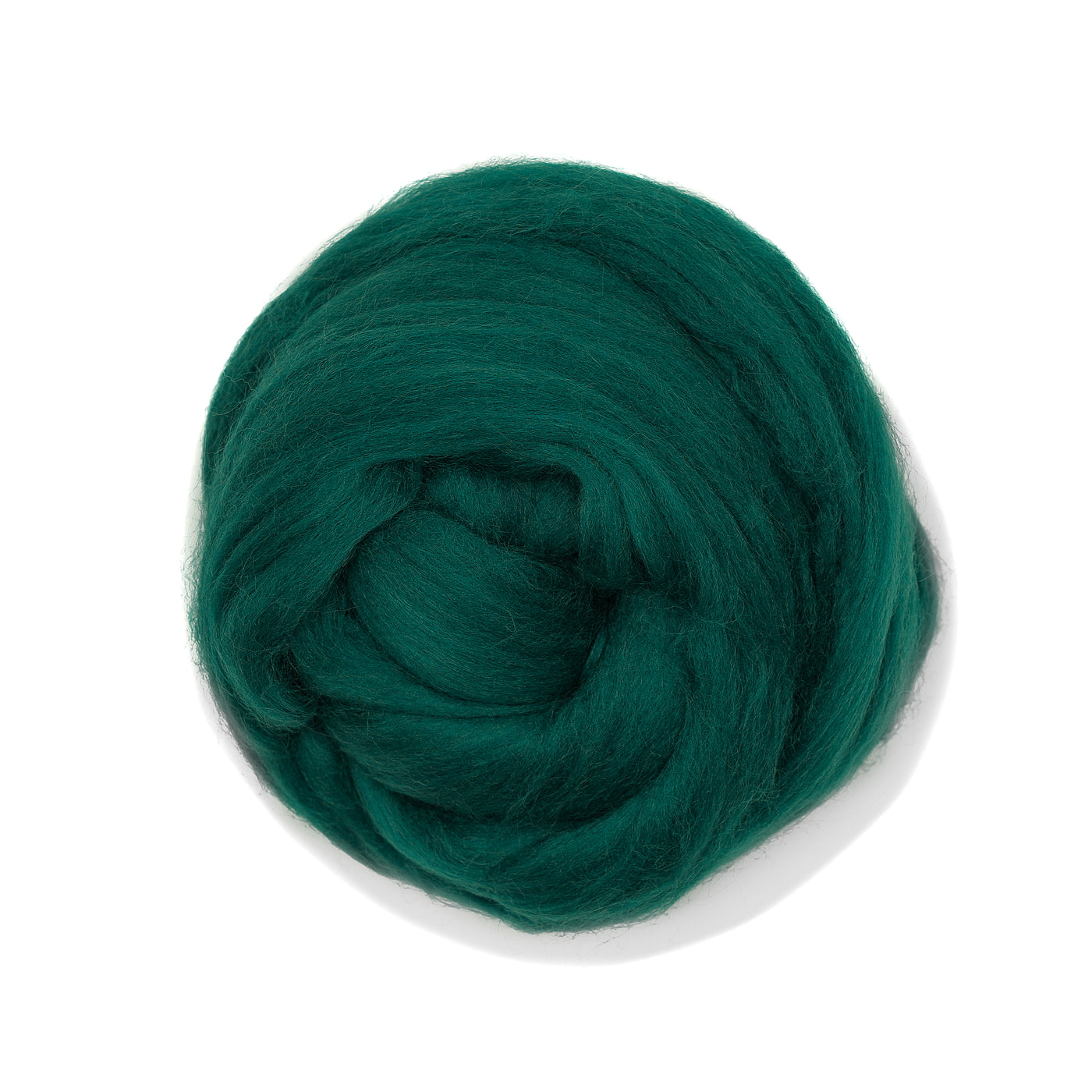 MERINO WOOL ROVING - TEAL