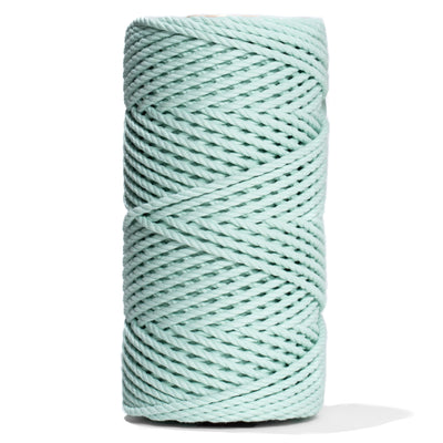 COTTON ROPE ZERO WASTE 3 MM - 3 PLY - MINT COLOR