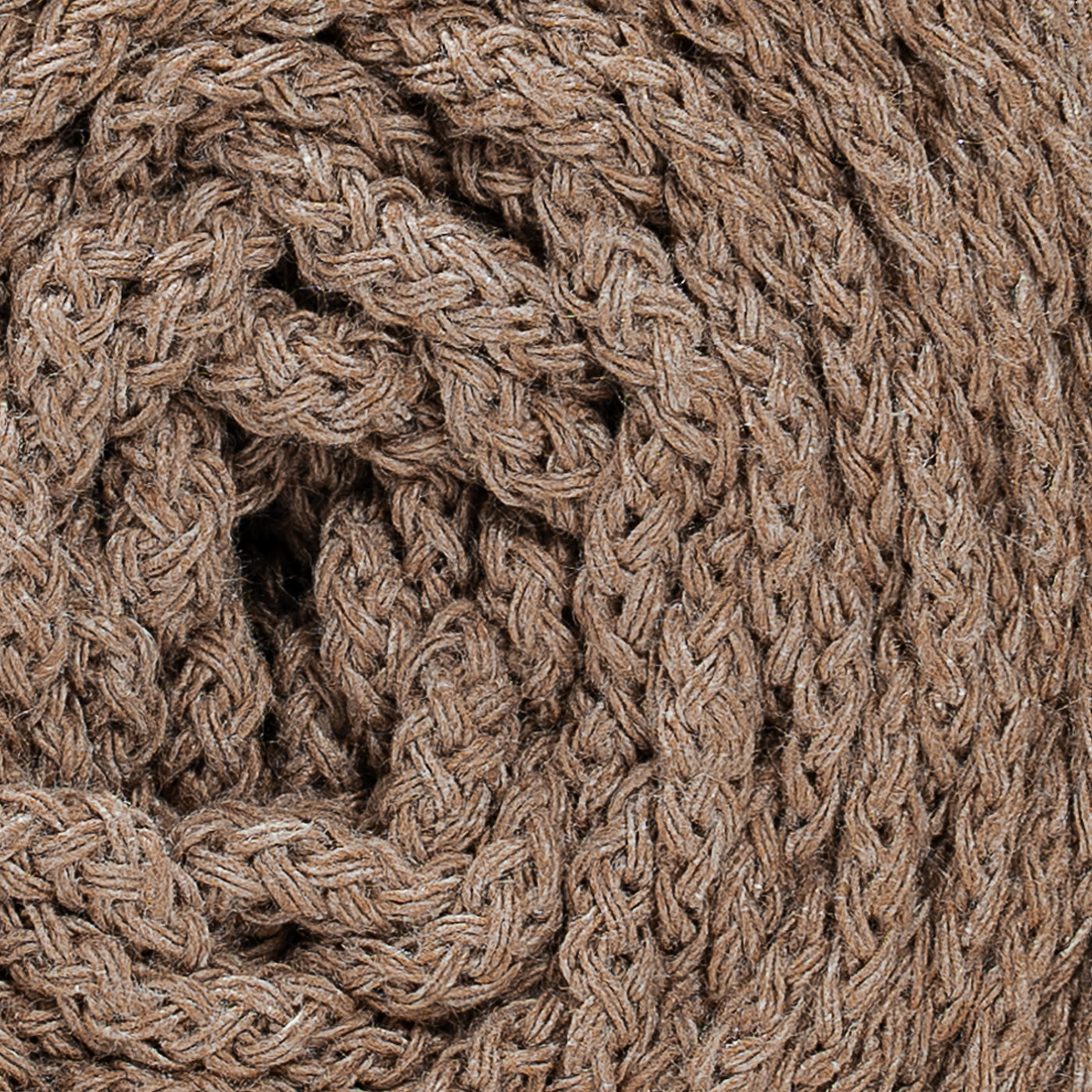 Cotton Air Braided Cord Mocha Color