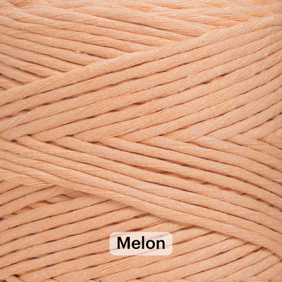 SOFT COTTON CORD ZERO WASTE 4 MM - 1 SINGLE STRAND - SAMPLES