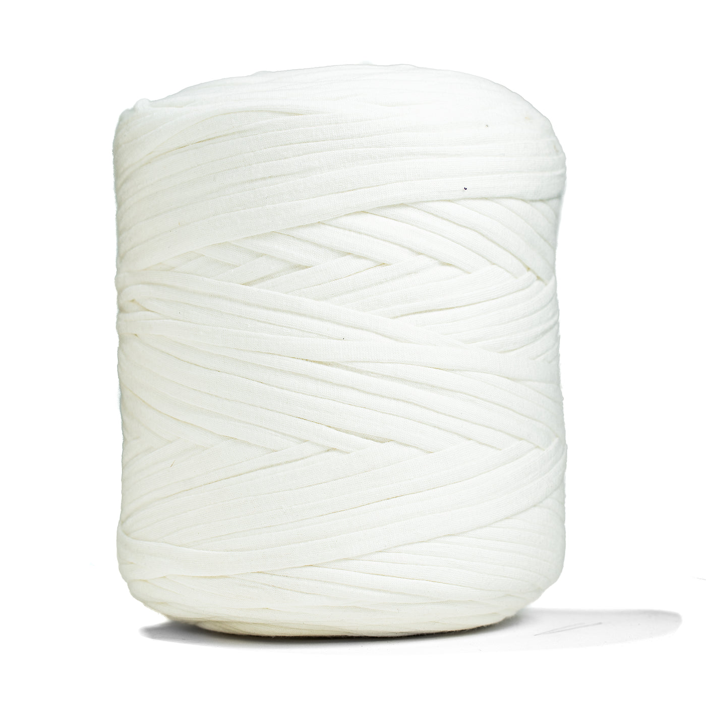 Recycled T-Shirt Fabric Yarn - Natural Color