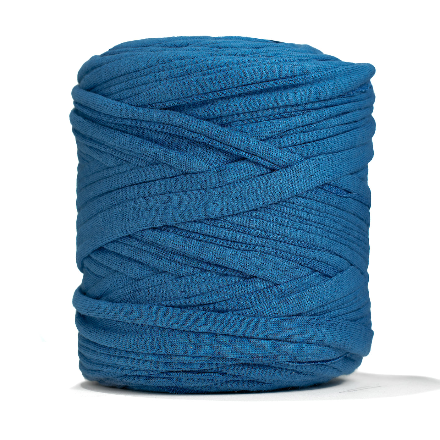 Recycled T-Shirt Fabric Yarn - Ocean Teal Color